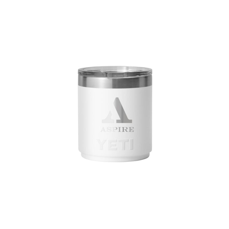 Rambler®-10-oz-Stackable-Lowball-with-MagSlider™-Lid-YTR10MSL2 Rambler® 10 oz Stackable Lowball with MagSlider™ Lid
