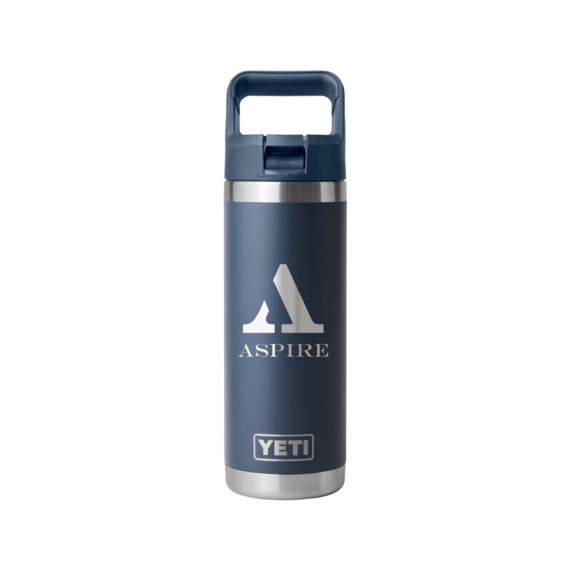 Rambler® 18 oz Water Bottle with Color-Matched Straw Cap - 5