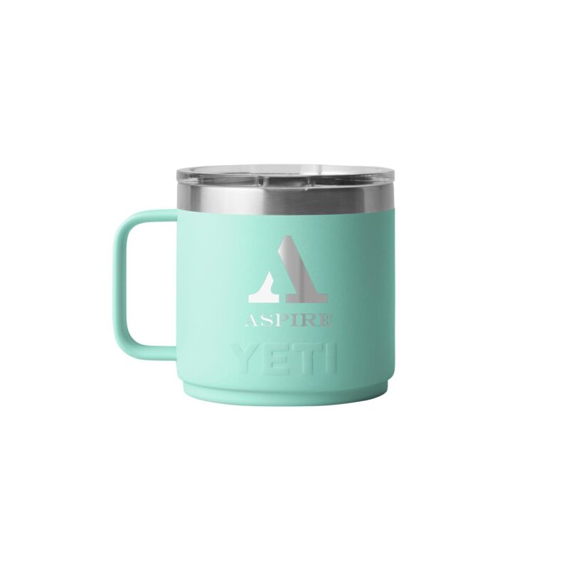 Rambler®-14-oz-Stackable-Mug-with-DuraSip™-Ceramic-Lining-YTR14CL Rambler® 14 oz Stackable Mug with DuraSip™ Ceramic Lining