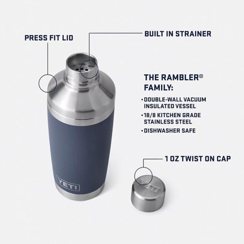 Yeti Rambler 20oz Cocktail Shaker - 6